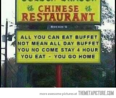Published June 16, 2012 at 450 × 378 in Chinese Buffet