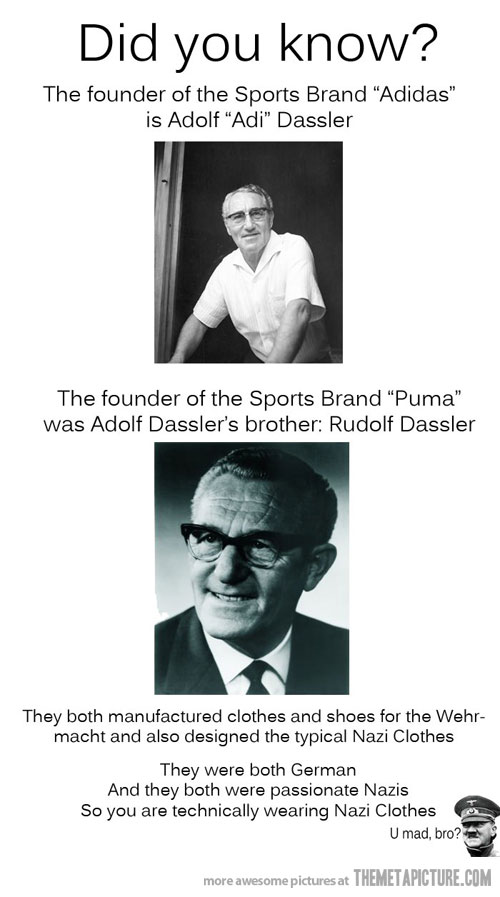 adidas and puma founders brothers
